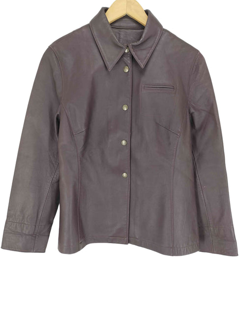 POLA lamb leather ラムレザーシャツジャケット レディース 13