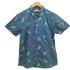 ポーラー POLER サーフ 総柄 S/S レギュラーカラー シャツ メンズ import:S