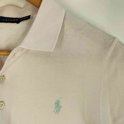 ラルフローレン RALPH LAUREN ポニー刺繍 S/S ポロシャツ レディース import:L