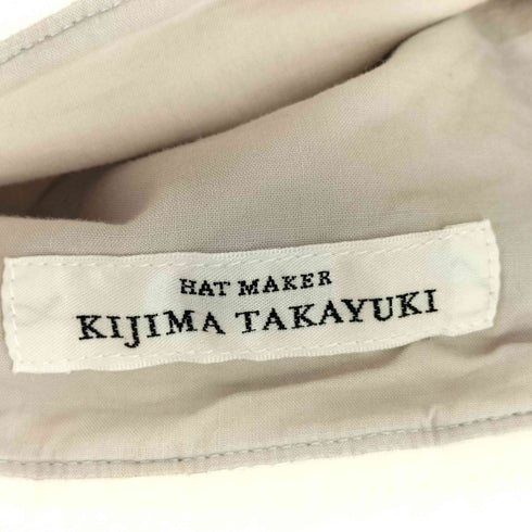 キジマタカユキ KIJIMA TAKAYUKI metro hat メトロハット メンズ 3