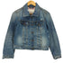 アバクロンビーアンドフィッチ Abercrombie & Fitch クロップドデニムトラッカージャケット Y2K レディース M