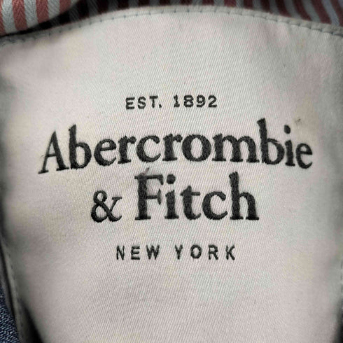 アバクロンビーアンドフィッチ Abercrombie & Fitch クロップドデニムトラッカージャケット Y2K レディース M