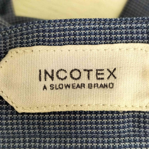 インコテックス INCOTEX SUPER 100'S SLIM FIT サイドアジャスター タック スラックス メンズ 48