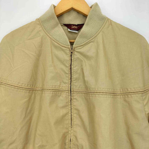 リー Lee 70-80s 三角タグ USA製 ロケットTALON ポリコットン ダービージャケット メンズ import:XL