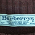 バーバリーズ BURBERRYS イングランド製 パネルレザー コマンドセーター ウールニット メンズ UK:42