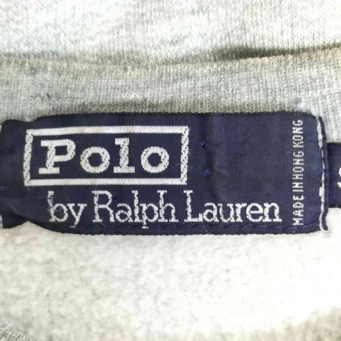ポロバイラルフローレン Polo by RALPH LAUREN スモールポニー刺繍 ラグラン ブランク スウェット 霜降り メンズ import:S