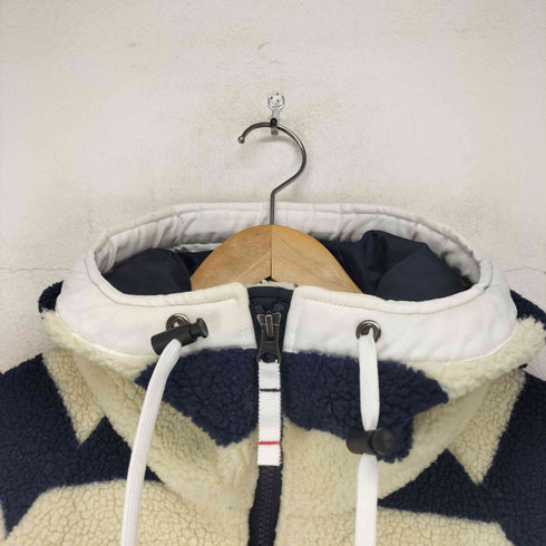 ヘリーハンセン HELLY HANSEN ボーダーフリースパーカー メンズ import:M