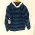 ヘリーハンセン HELLY HANSEN ボーダーフリースパーカー メンズ import:M