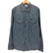 リー Lee 復刻 SANFORIZED サンフォライズド デニム シャンブレー ウエスタン L/S シャツ メンズ 16 1/2