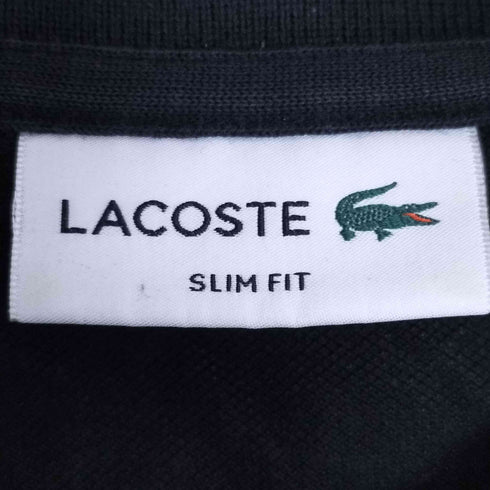 ラコステ LACOSTE SLIM FIT POLO 鹿の子ポロシャツ メンズ import:XS