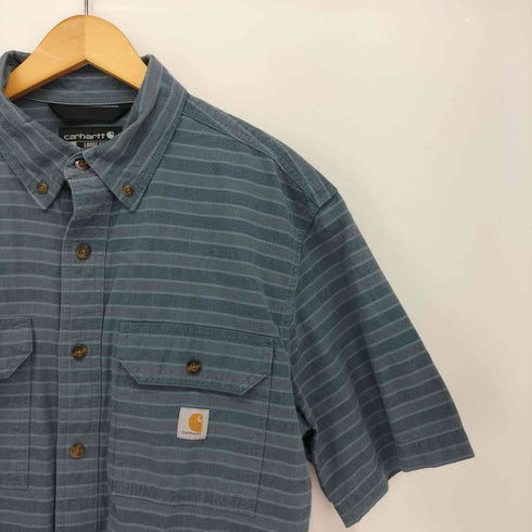 カーハート Carhartt LOOSE FIT MIDWEIGHT SHORT SLEEVE PLAID SHIRT メンズ import:M