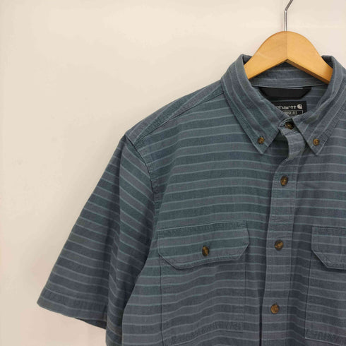 カーハート Carhartt LOOSE FIT MIDWEIGHT SHORT SLEEVE PLAID SHIRT メンズ import:M