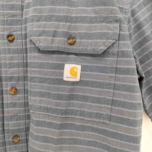 カーハート Carhartt LOOSE FIT MIDWEIGHT SHORT SLEEVE PLAID SHIRT メンズ import:M