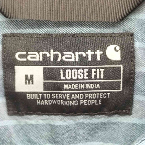 カーハート Carhartt LOOSE FIT MIDWEIGHT SHORT SLEEVE PLAID SHIRT メンズ import:M