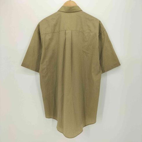 ヴァンヒューゼン VAN HEUSEN 90S 韓国製 総柄 ボタンダウン S/S シャツ メンズ import:M