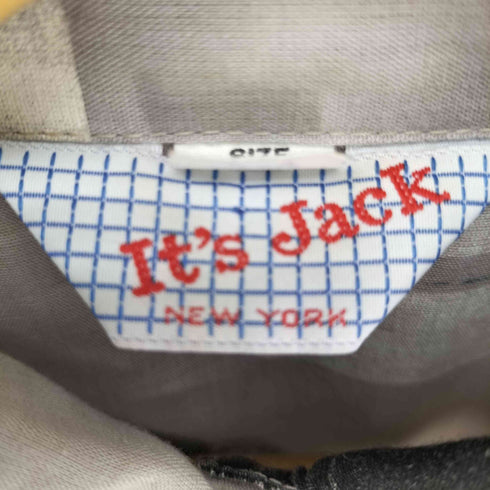 Its Jack NEW YORK 総柄 ペイントデザイン ショートスリーブ シャツ メンズ import:M