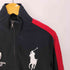 ポロバイラルフローレン Polo by RALPH LAUREN 90S ビッグポニー 刺繍 ダブルジップ トラックジャケット メンズ import:S