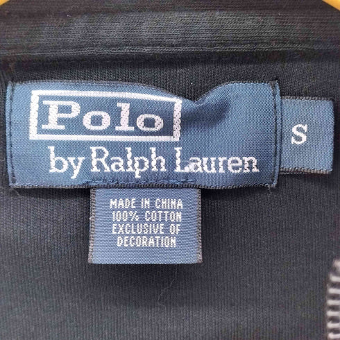 ポロバイラルフローレン Polo by RALPH LAUREN 90S ビッグポニー 刺繍 ダブルジップ トラックジャケット メンズ import:S