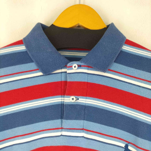 ポロバイラルフローレン Polo by RALPH LAUREN スモールポニー刺繍 S/S ボーダー ポロシャツ メンズ JPN:L