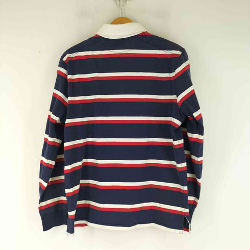 ポロバイラルフローレン Polo by RALPH LAUREN スモールポニー刺繍 L/S ボーダー ラガーシャツ メンズ