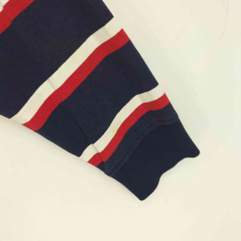 ポロバイラルフローレン Polo by RALPH LAUREN スモールポニー刺繍 L/S ボーダー ラガーシャツ メンズ