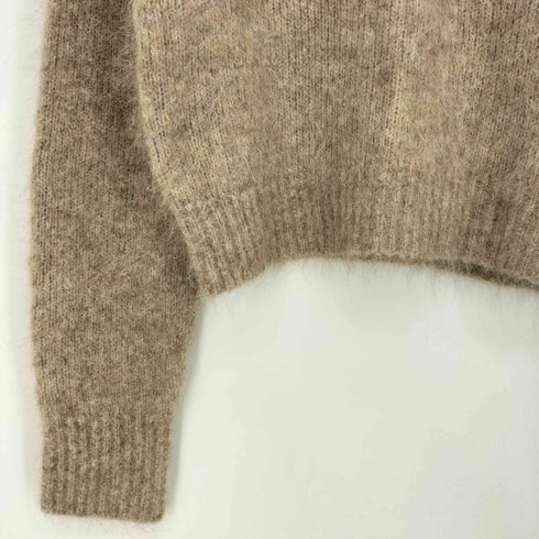 ユナイテッドアローズグリーンレーベルリラクシング UNITED ARROWS green label relaxing 24aw アルパカミックス シャギ― ニット プルオーバー レディース