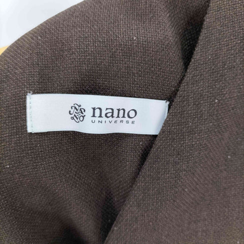 ナノユニバース NANO universe ウーリッシュオックス Vネックオールインワン レディース 38