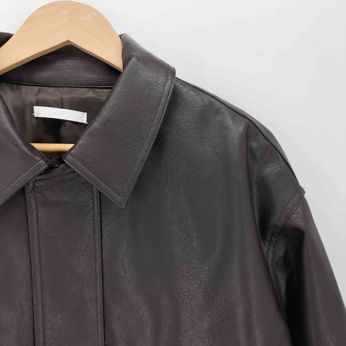ウィムバイリドム WYM LIDNM ARTIFICIAL GRAIN SHORT BLOUSON アーティフィシャル ガーニン ショート ブルゾン メンズ JPN:M