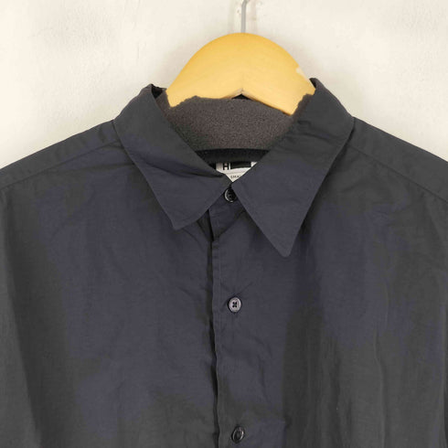 エイチビューティーアンドユースユナイテッドアローズ H BEAUTY & YOUTH UNITED ARROWS 25SS ナイロンワッシャー エアリーレギュラーカラーシャツ メンズ JPN:S