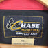 チェイス CHASE レーシング ロゴ刺繍ハーフジップコットンカットソー メンズ XXL