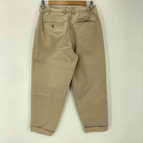 ビームスプラス BEAMS+ 2 Pleats Tapered Twill チノパンツ メンズ JPN:S