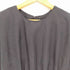 ザラ ZARA 25ss ZW WOMAN COLLECTION プリーツ入りミディワンピース ブラック Mサイズ レディース import:S