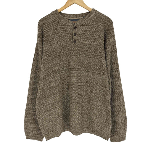 オスカーデラレンタ oscar de la renta ヘンリーネック スウェット トレーナー メンズ import:XL