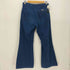 ユーエスネイビー U.S.NAVY 60-70S SEAGOING UNIFORM CORP 社製 TALON ジップ SEAFARER デニム セーラー パンツ メンズ