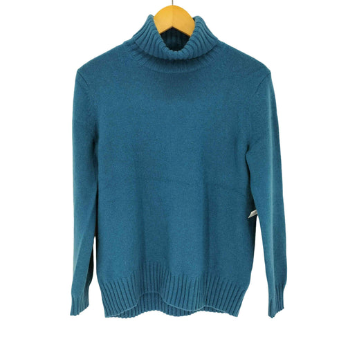 ユニクロプラスジェイ UNIQLO+J CASHMERE ミドルゲージカシミヤブレンドタートルネックセーター レディース JPN:L