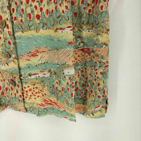 マドモアゼルノンノン mademoiselle NON NON S/S レーヨン アロハシャツ レディース JPN:M
