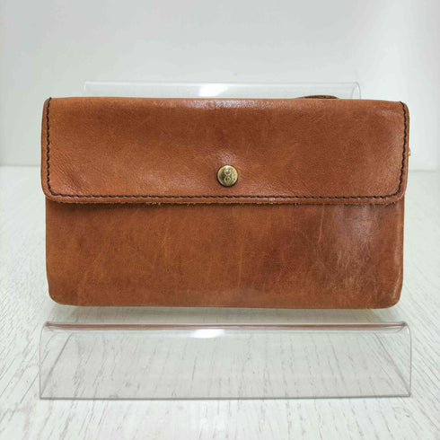 ゲンテン genten 型押しロゴ レザー 長財布 メンズ