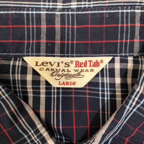 リーバイス Levis RED TAB チェック L/S ウエスタンシャツ メンズ JPN:L