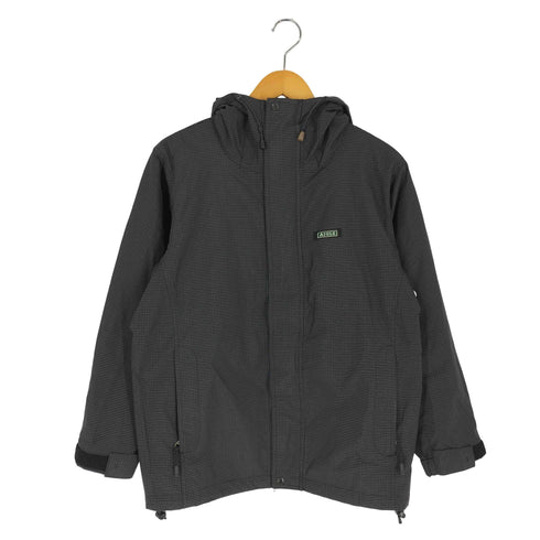 エーグル AIGLE 裾ドローコード チェックナイロンジャケット マウンテンパーカー メンズ import:XS