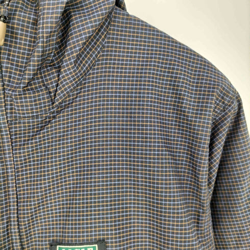 エーグル AIGLE 裾ドローコード チェックナイロンジャケット マウンテンパーカー メンズ import:XS