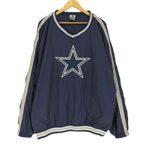 COWBOYS 両面刺繍Vネックピステ メンズ 2XL