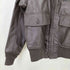 ユーエスネイビー U.S.NAVY 86年製 ワッペン G-1 FLIGHT JACKET レザー フライト ジャケット メンズ US:38