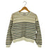ジャンポールゴルチエ Jean Paul GAULTIER 00s 前Vガゼット メジャープリント クルーネックスウェット トレーナー レディース JPN:38