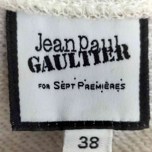 ジャンポールゴルチエ Jean Paul GAULTIER 00s 前Vガゼット メジャープリント クルーネックスウェット トレーナー レディース JPN:38