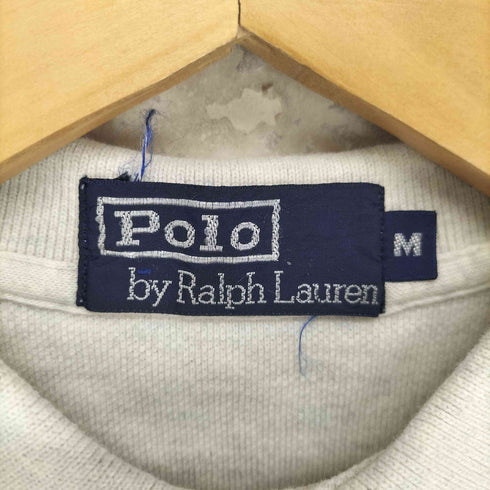 ポロバイラルフローレン Polo by RALPH LAUREN ポニー刺繍 L/S ポロシャツ メンズ M