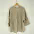 instyle リネン100 スキッパーブラウス レディース M~L