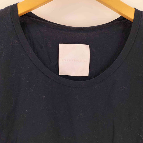 HELMAPH&RODITUS 裾切替 クルーネックTシャツ レディース FREE
