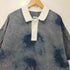 ザラ ZARA ブリーチ 加工 デニム S/S ポロシャツ メンズ import:S