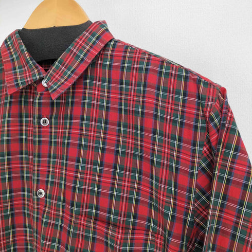 コムデギャルソンオムプリュス COMME des GARCONS HOMME PLUS 04AW Lost Englishman期 チェック L/S シャツ メンズ
