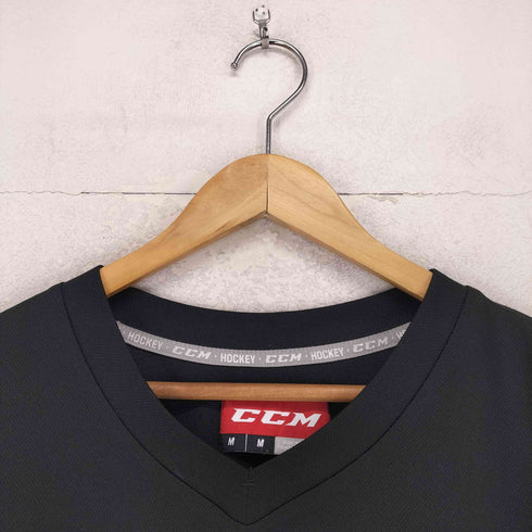 シーシーエム CCM アイスホッケーチーム Vネック カットソー メンズ import:M
